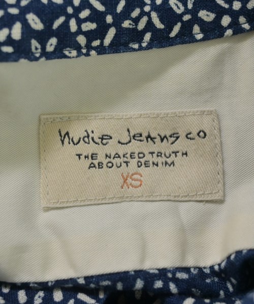 Nudie Jeans（ヌーディージーンズ）カジュアルシャツ 紺 サイズ:XS メンズ/2200621944068
