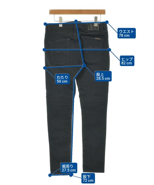 Nudie Jeans（ヌーディージーンズ）デニムパンツ 黒 サイズ:30(M位) メンズ/2200633063047