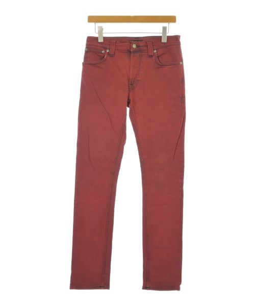 Nudie Jeans(ヌーディージーンズ)デニムパンツ 赤 サイズ:29(S位)/2200681247017
