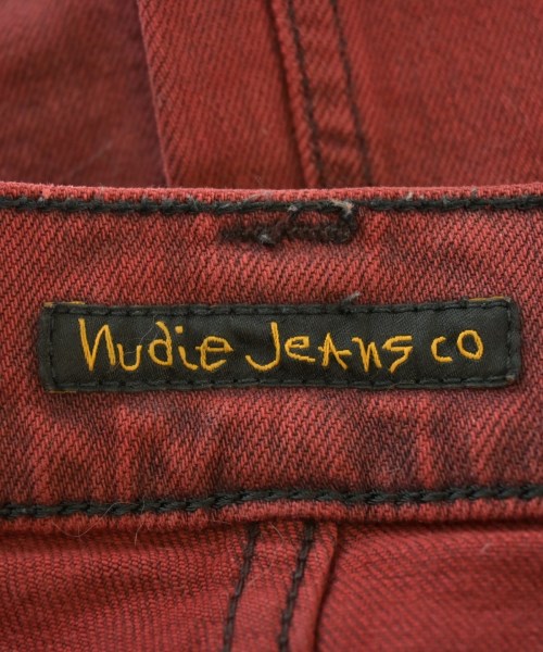 Nudie Jeans（ヌーディージーンズ）デニムパンツ 赤 サイズ:29(S位) メンズ/2200681247017