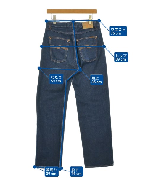Nudie Jeans（ヌーディージーンズ）デニムパンツ 紺 サイズ:28(S位) メンズ/2200660445038