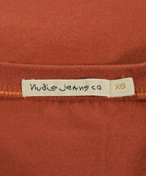 Nudie Jeans（ヌーディージーンズ）Tシャツ・カットソー オレンジ サイズ:XS メンズ/2200639193083