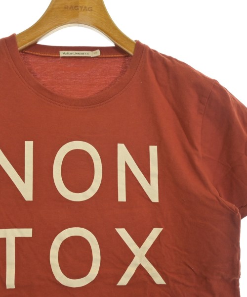 Nudie Jeans（ヌーディージーンズ）Tシャツ・カットソー オレンジ サイズ:XS メンズ/2200639193083
