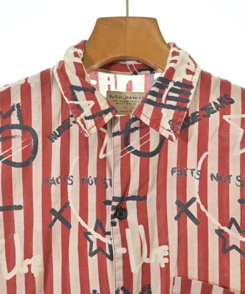 Nudie Jeans（ヌーディージーンズ）カジュアルシャツ 赤 サイズ:XS メンズ/2200653614090