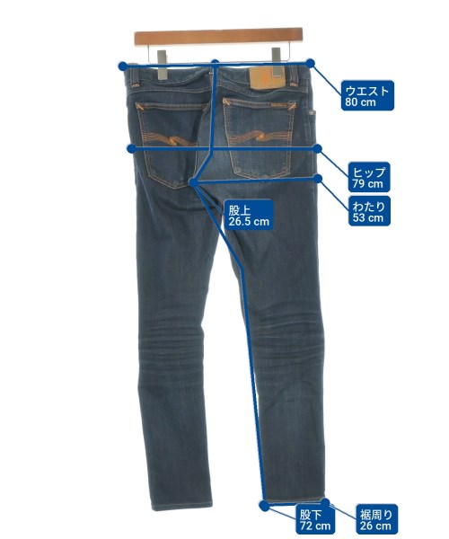 Nudie Jeans（ヌーディージーンズ）デニムパンツ 紺 サイズ:31(M位) メンズ/2200727823052