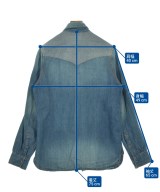 Nudie Jeans（ヌーディージーンズ）カジュアルシャツ 青 サイズ:S メンズ/2200684593135