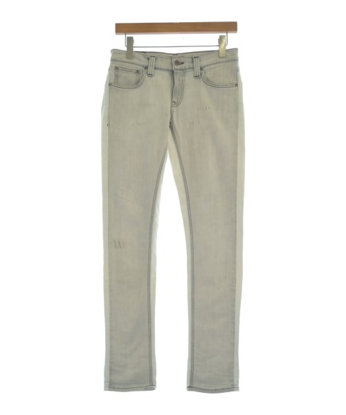 Nudie Jeans(ヌーディージーンズ)デニムパンツ 白 サイズ:28(S位)/2200691217017