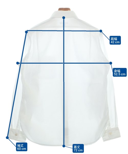 Engineered Garments（エンジニアドガーメンツ）カジュアルシャツ 白 サイズ:S メンズ/2200555302095