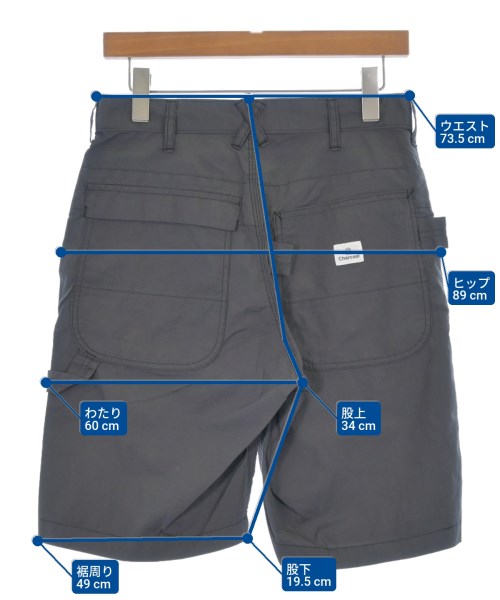 Engineered Garments（エンジニアドガーメンツ）ショートパンツ グレー サイズ:XXS メンズ/2200555308257