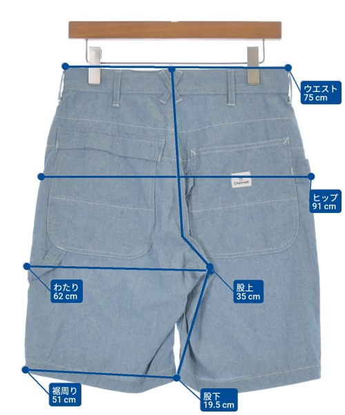 Engineered Garments（エンジニアドガーメンツ）ショートパンツ 青 サイズ:XXS メンズ/2200555308288