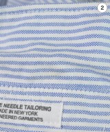 Engineered Garments（エンジニアドガーメンツ）カジュアルシャツ 青 サイズ:XS メンズ/2200557849048