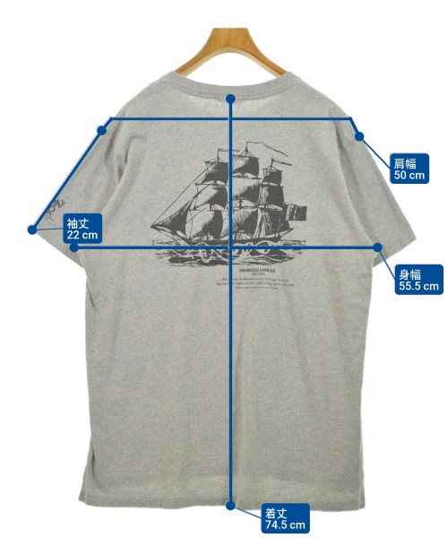 Engineered Garments（エンジニアドガーメンツ）Tシャツ・カットソー グレー サイズ:XL メンズ/2200559883149