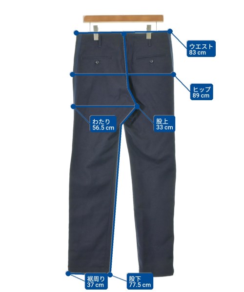 Engineered Garments（エンジニアドガーメンツ）スラックス 紺 サイズ:32(L位) メンズ/2200635136039