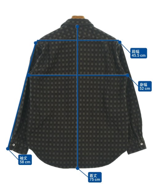 Engineered Garments（エンジニアドガーメンツ）カジュアルシャツ 黒 サイズ:XS メンズ/2200636114074