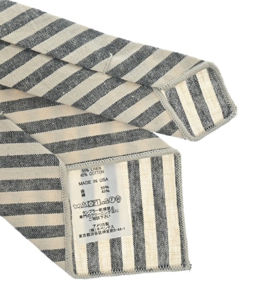 Engineered Garments（エンジニアドガーメンツ）ネクタイ グレー サイズ:- メンズ/2200634891830