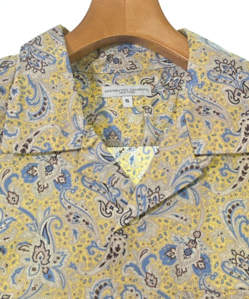 Engineered Garments（エンジニアドガーメンツ）カジュアルシャツ 黄 サイズ:S メンズ/2200526887149