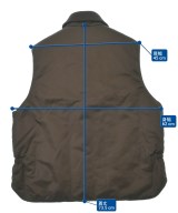 Engineered Garments（エンジニアドガーメンツ）ダウンジャケット/ダウンベスト 茶 サイズ:XL メンズ/2200638931013