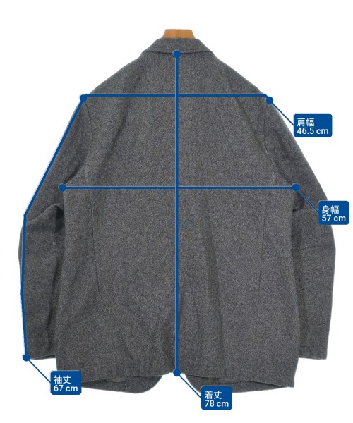 Engineered Garments（エンジニアドガーメンツ）カジュアルジャケット グレー サイズ:L メンズ/2200630172018