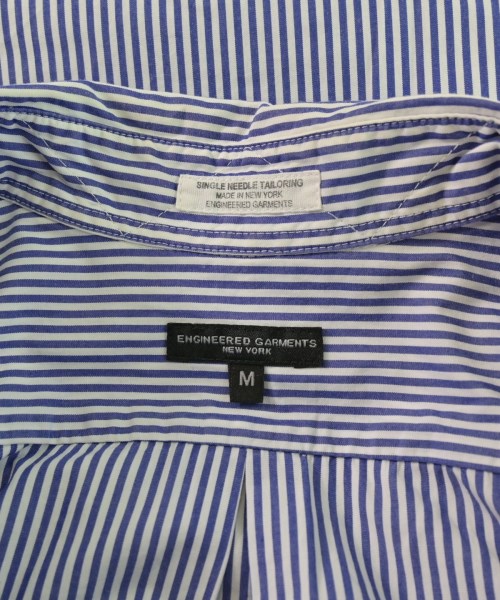 Engineered Garments（エンジニアドガーメンツ）カジュアルシャツ 青 サイズ:M メンズ/2200634641039