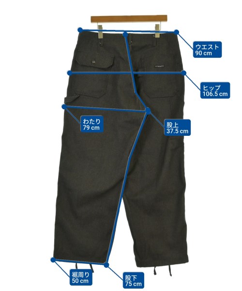 Engineered Garments（エンジニアドガーメンツ）デニムパンツ 黒 サイズ:M メンズ/2200642417060