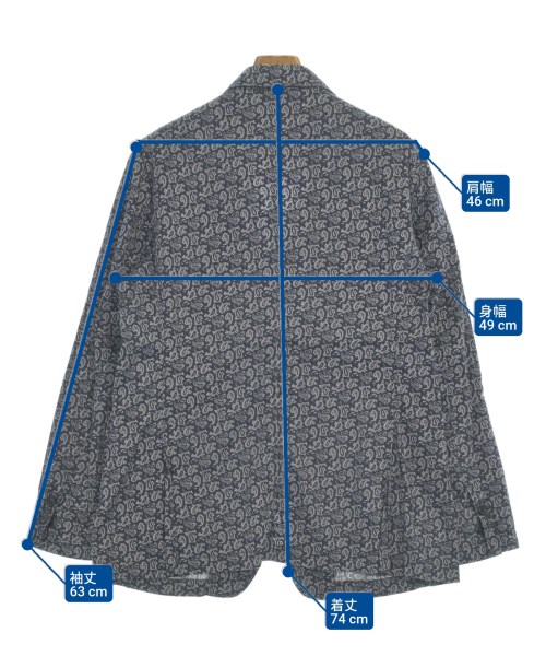 Engineered Garments（エンジニアドガーメンツ）カジュアルジャケット 紺 サイズ:M メンズ/2200643870093