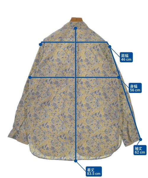 Engineered Garments（エンジニアドガーメンツ）カジュアルシャツ 黄 サイズ:M メンズ/2200643870161