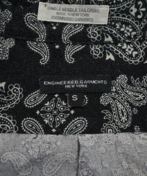 Engineered Garments（エンジニアドガーメンツ）カジュアルシャツ 黒 サイズ:S メンズ/2200643870185