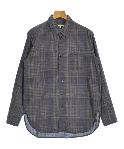 Engineered Garments（エンジニアドガーメンツ）カジュアルシャツ 紺 サイズ:S メンズ/2200540565016