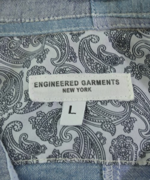 Engineered Garments（エンジニアドガーメンツ）カジュアルシャツ 青 サイズ:L メンズ/2200546159097
