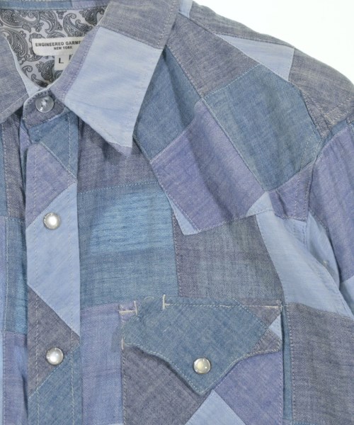 Engineered Garments（エンジニアドガーメンツ）カジュアルシャツ 青 サイズ:L メンズ/2200546159097