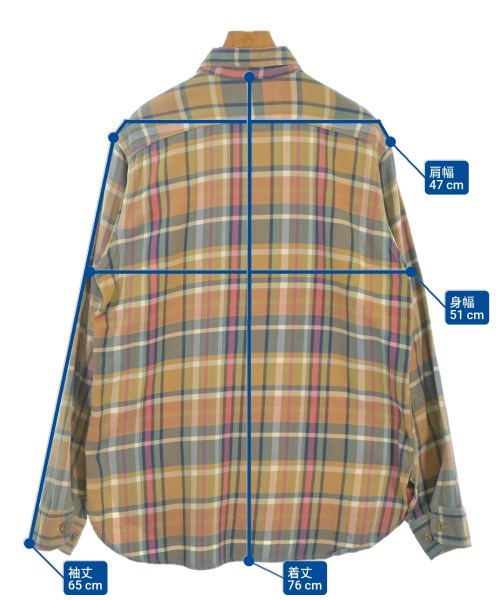 Engineered Garments（エンジニアドガーメンツ）カジュアルシャツ ベージュ サイズ:M メンズ/2200549051138