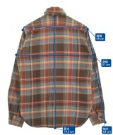 Engineered Garments（エンジニアドガーメンツ）カジュアルシャツ 茶 サイズ:S メンズ/2200613453035