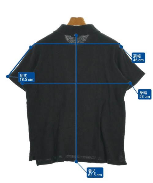 Engineered Garments（エンジニアドガーメンツ）ポロシャツ 黒 サイズ:M メンズ/2200613453325