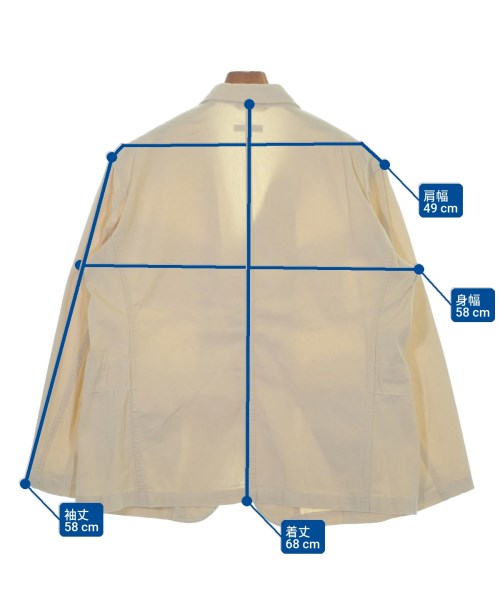 Engineered Garments（エンジニアドガーメンツ）カジュアルジャケット ベージュ サイズ:M メンズ/2200622671055