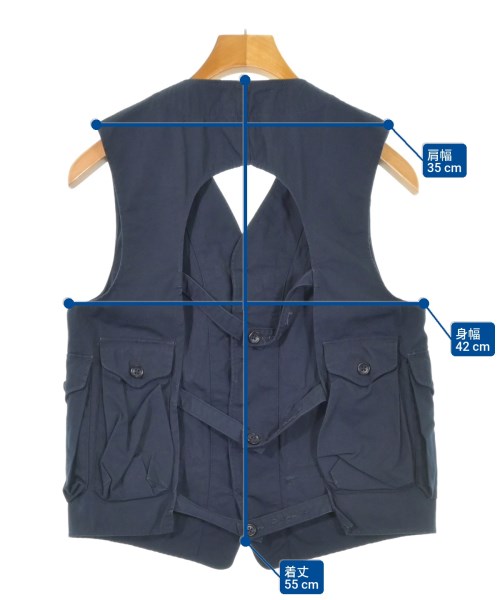 Engineered Garments（エンジニアドガーメンツ）カジュアルシャツ 紺 サイズ:XS メンズ/2200627890147