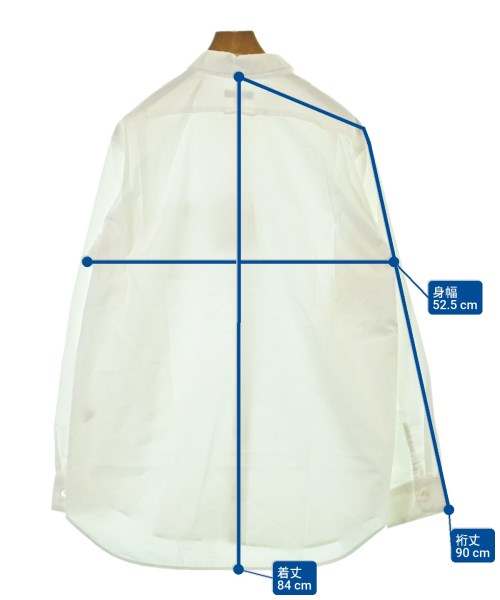 Engineered Garments（エンジニアドガーメンツ）カジュアルシャツ 白 サイズ:L メンズ/2200628611178