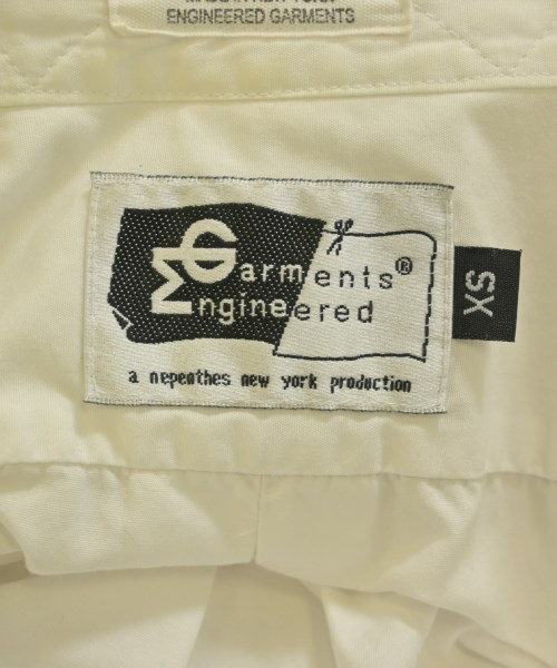 Engineered Garments（エンジニアドガーメンツ）カジュアルシャツ 白 サイズ:XS メンズ/2200630574072