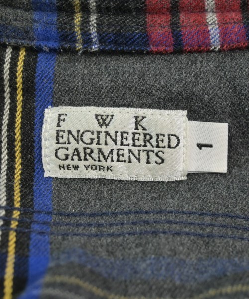 Engineered Garments（エンジニアドガーメンツ）カジュアルシャツ 赤 サイズ:1(S位) メンズ/2200631944034