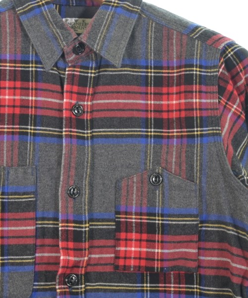 Engineered Garments（エンジニアドガーメンツ）カジュアルシャツ 赤 サイズ:1(S位) メンズ/2200631944034