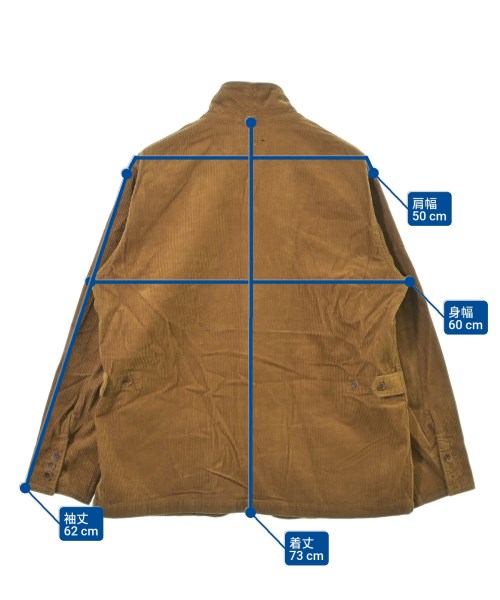 Engineered Garments（エンジニアドガーメンツ）カジュアルジャケット 茶 サイズ:L メンズ/2200632005130