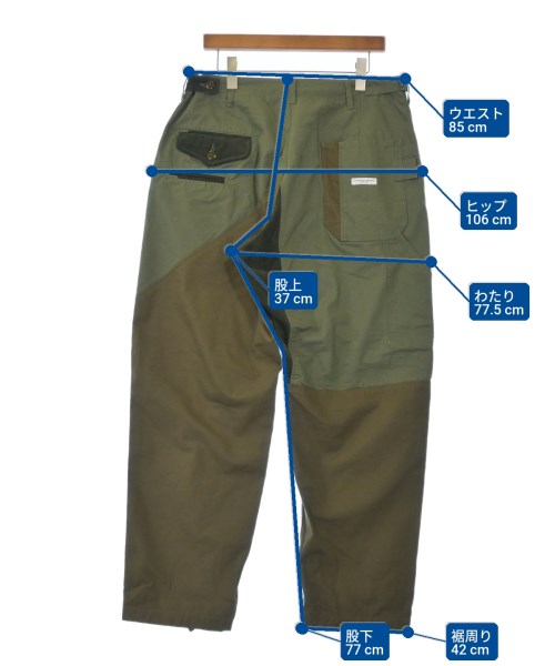 Engineered Garments（エンジニアドガーメンツ）カーゴパンツ カーキ サイズ:L メンズ/2200632325023