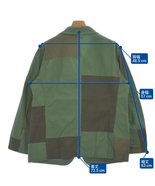 Engineered Garments（エンジニアドガーメンツ）カジュアルジャケット カーキ サイズ:L メンズ/2200622732039