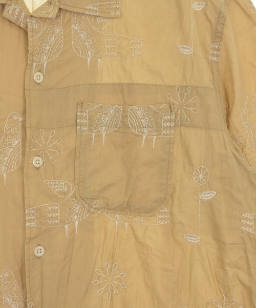 Engineered Garments（エンジニアドガーメンツ）カジュアルシャツ ベージュ サイズ:L メンズ/2200622732077
