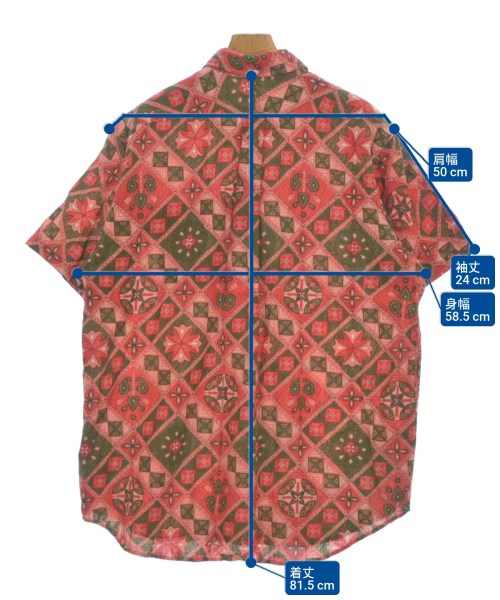 Engineered Garments（エンジニアドガーメンツ）カジュアルシャツ ピンク サイズ:L メンズ/2200622732138