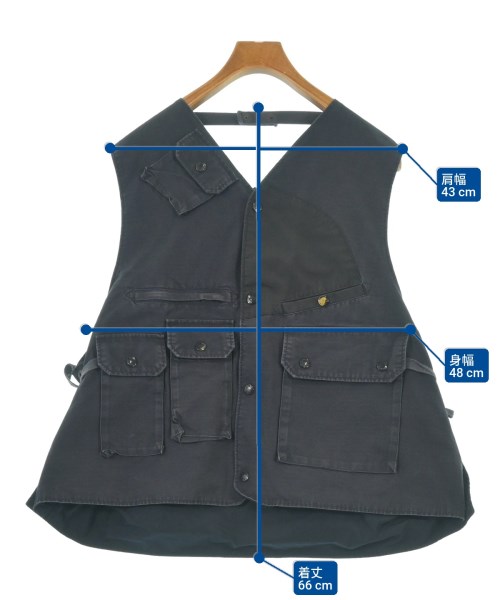 Engineered Garments（エンジニアドガーメンツ）カジュアルシャツ 紺 サイズ:XL メンズ/2200633735043