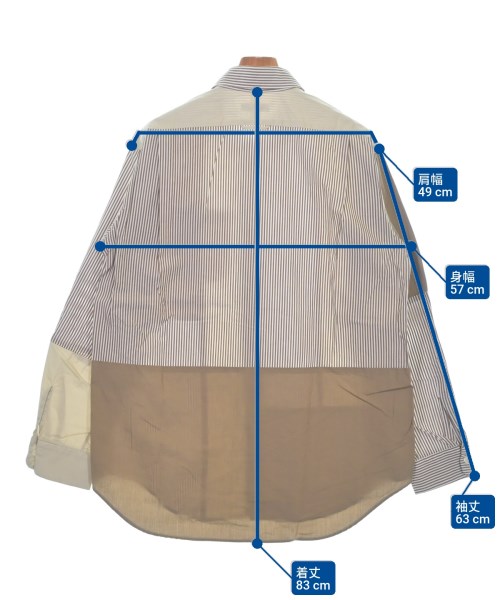 Engineered Garments（エンジニアドガーメンツ）カジュアルシャツ 茶 サイズ:M メンズ/2200634430183