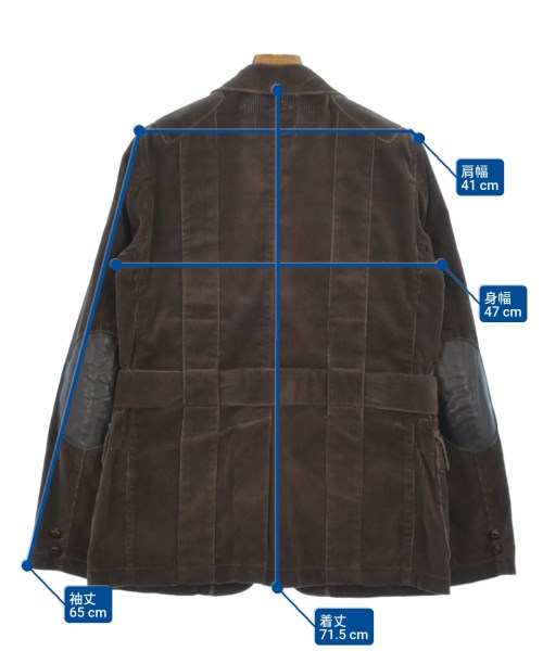 Engineered Garments（エンジニアドガーメンツ）カジュアルジャケット 茶 サイズ:S メンズ/2200610037160