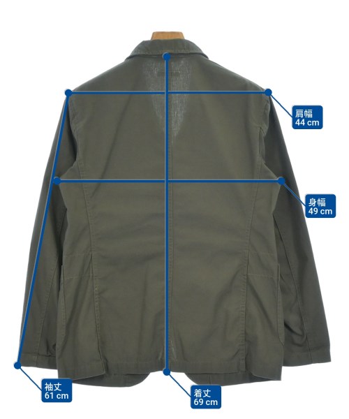Engineered Garments（エンジニアドガーメンツ）カジュアルジャケット カーキ サイズ:S メンズ/2200610037184