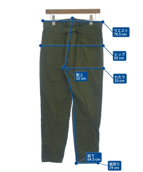 Engineered Garments（エンジニアドガーメンツ）その他 カーキ サイズ:30(M位) メンズ/2200606114615