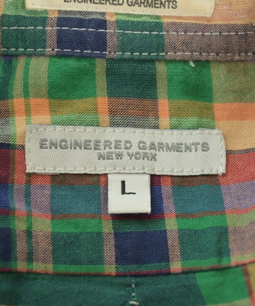 Engineered Garments（エンジニアドガーメンツ）カジュアルシャツ 茶 サイズ:L メンズ/2200611997029